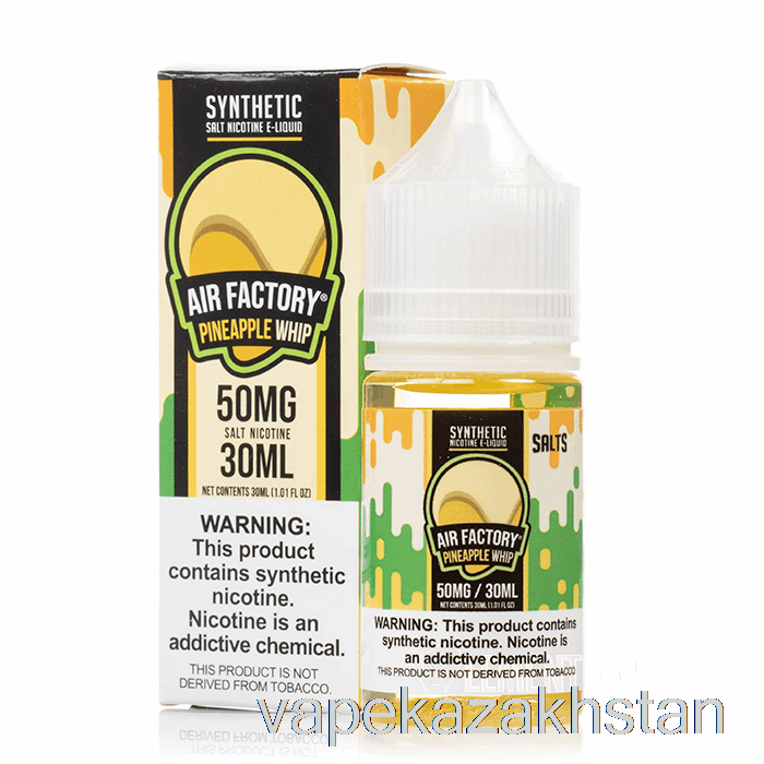 Vape Disposable Pineapple Whip SALTS - Air Factory E-Liquids - 30mL 50mg